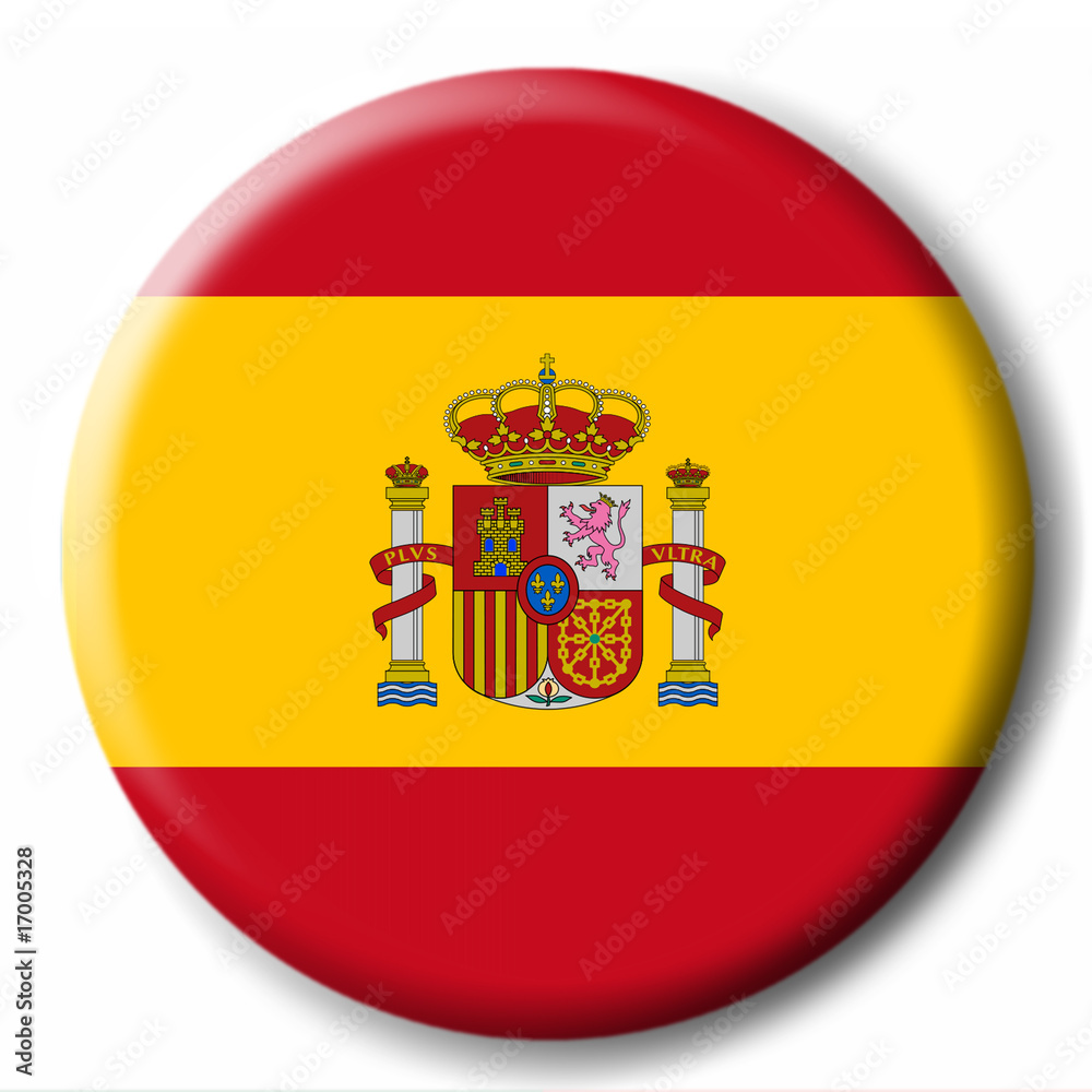 Obraz premium Button Spanien