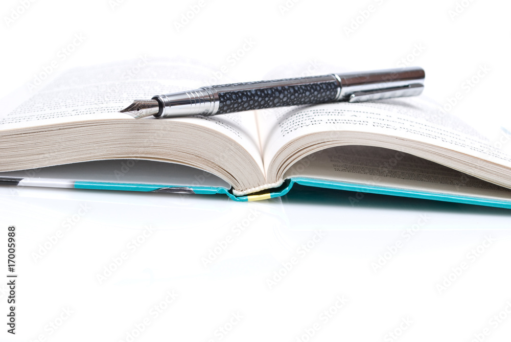 pen and book pen and book