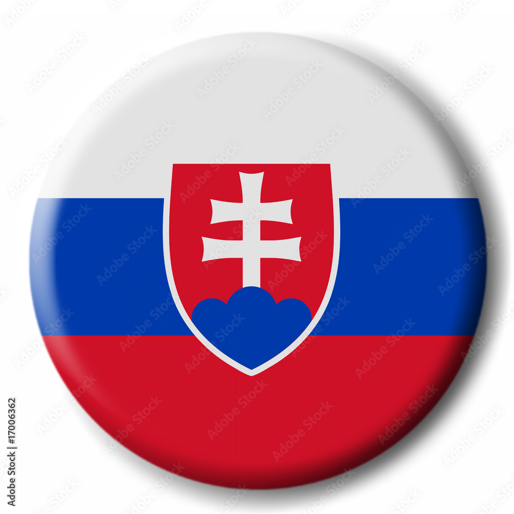 Fototapeta premium Button Slowakei