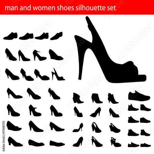 fashion women shoes silhouette