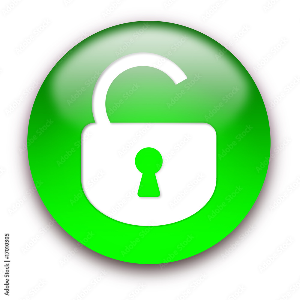 Open lock button Open lock button