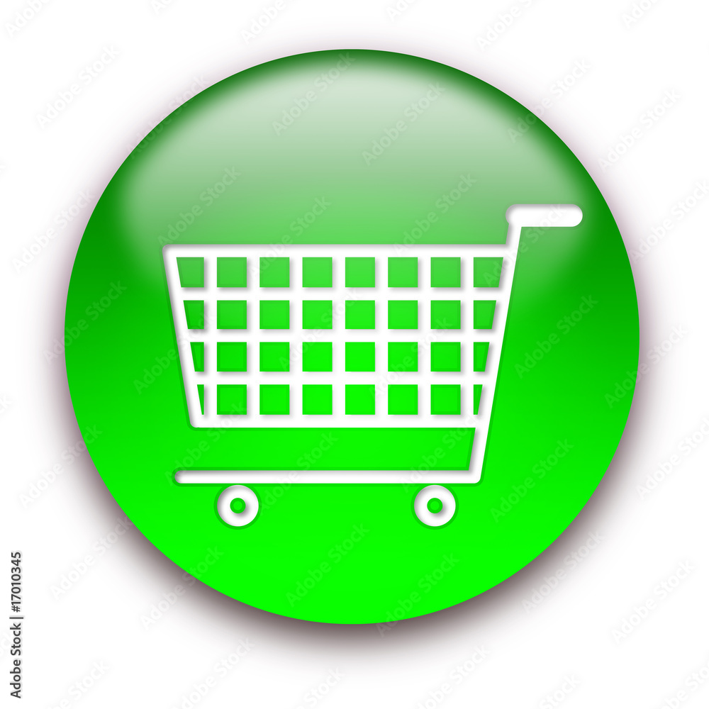 Shopping cart button Shopping cart button