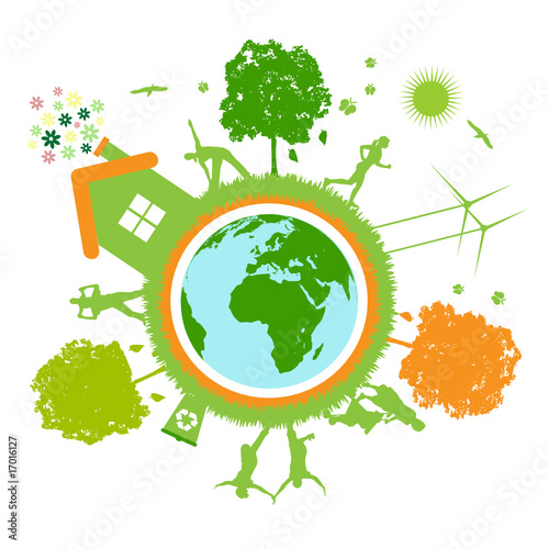 green world , planet