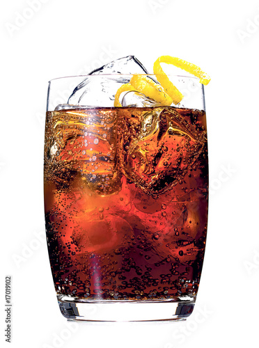 Картината върху платно beverage, rum or whiskey cocktail