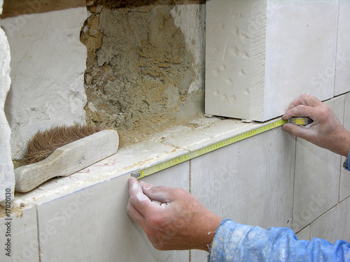 Bild auf Leinwand travaux