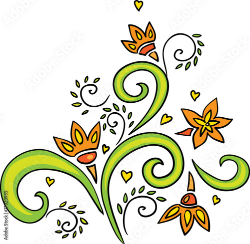 floral ornament