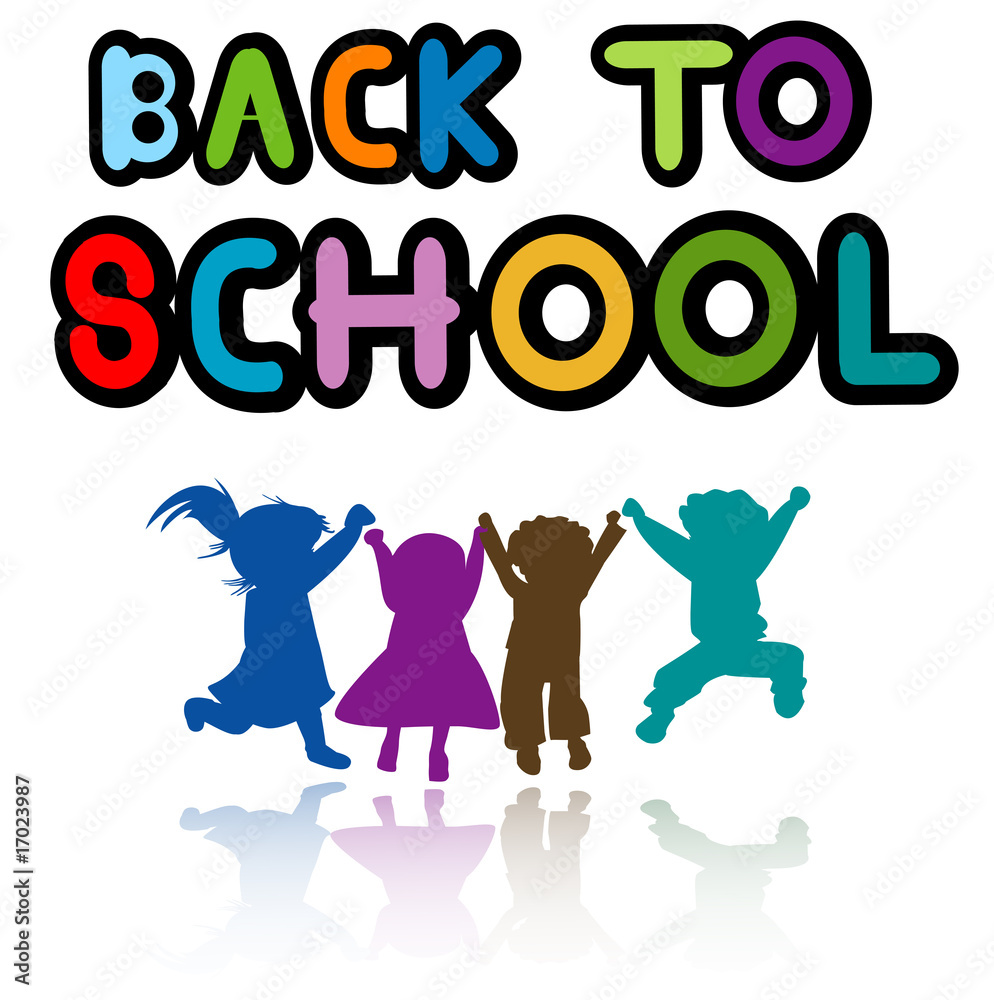 Fototapeta premium back to school