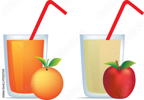apple and orange juice