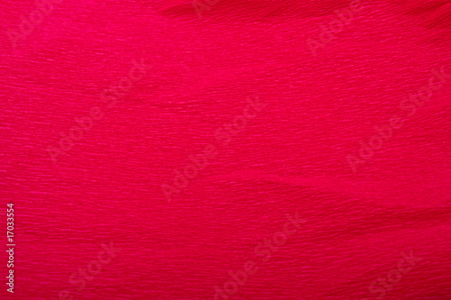 Red crepe paper christmas background / texture