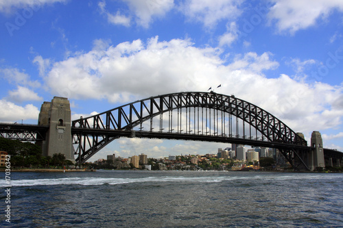 Sydney harbour bridge in the morning