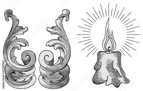 Candle vector