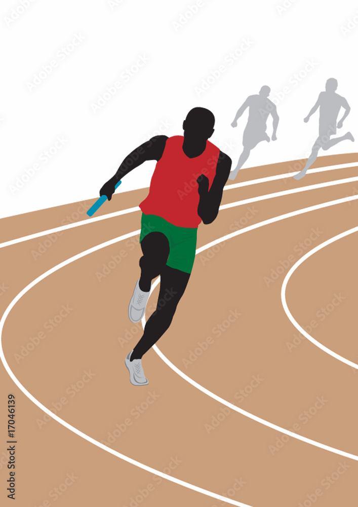Fototapeta premium Runner