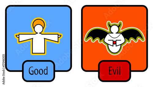 good and evil symbols