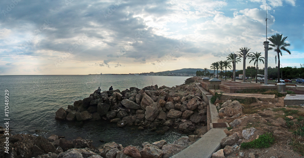 Bucht vor Palma de Mallorca