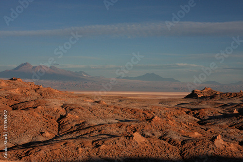 Couchant sur l'Atacama
