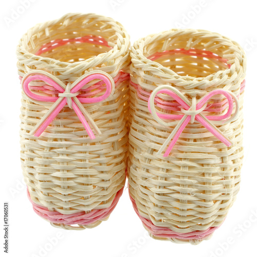 chaussons roses