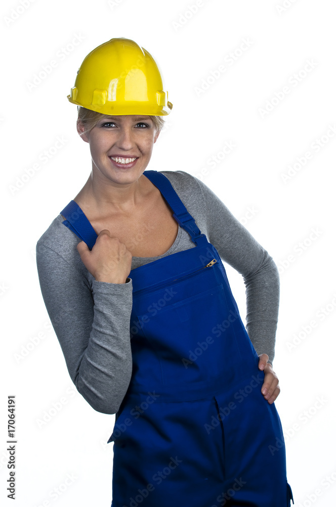Bauarbeiterin Bauarbeiterin