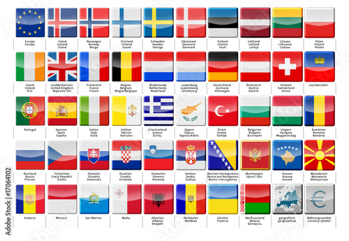 Europe-Buttons-Set-3D-square-mouseover-reflection