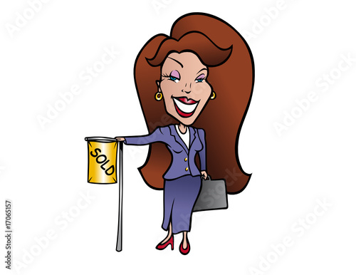 real estate lady
