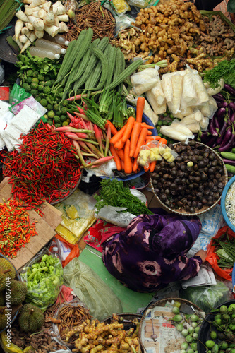 Pasar Siti Khadijah, Kelantan, Malaysia.. photo