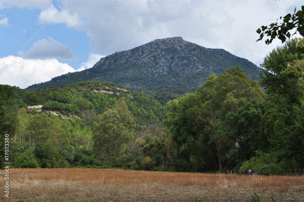 Obraz premium Paisaje El Bosque-Benamahoma