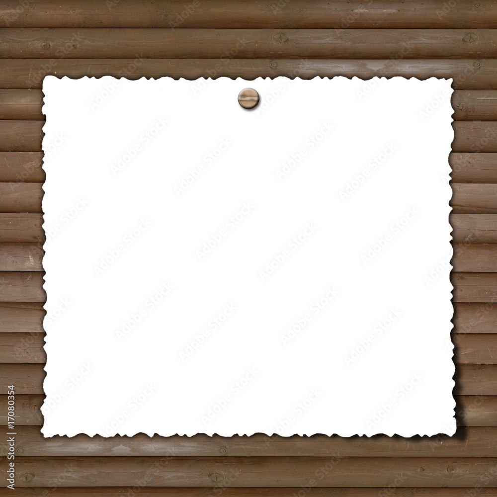 Obraz premium blank note paper on textured background