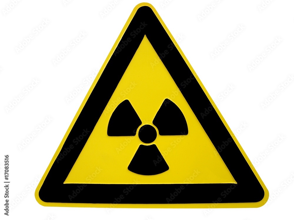 Warnschild, Nuklear Warnschild, Nuklear