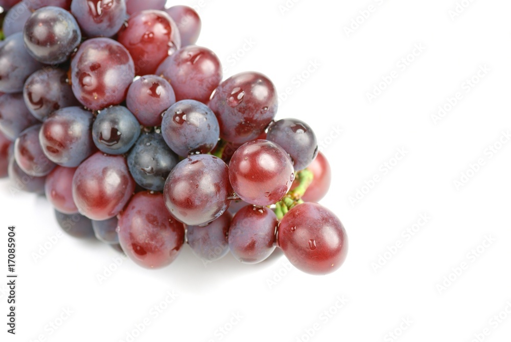 Grape cluster,Closeup