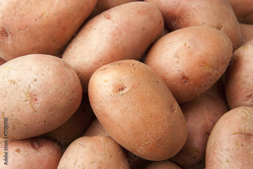 Red Potatoes Close Up