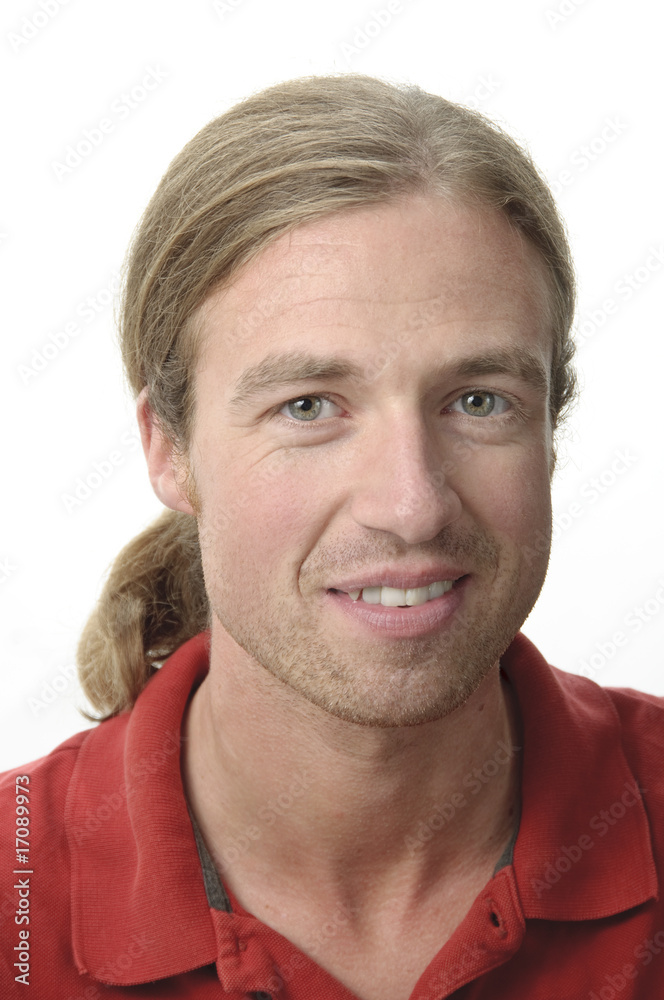 Fototapeta premium Portrait Markus Haslinger freigestellt weiss
