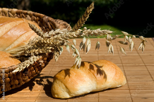 Still life with bread