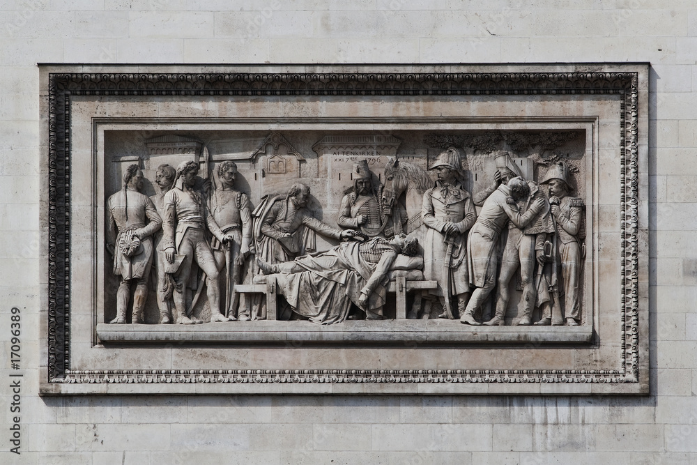 Relief at Arc de Triomphe