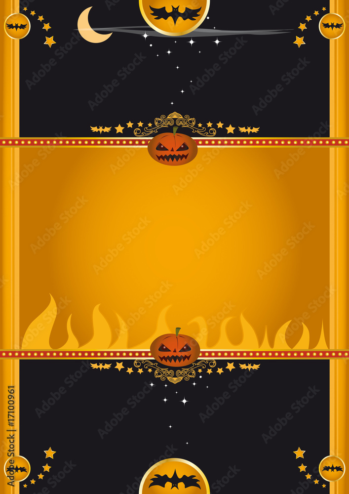 halloween greeting card