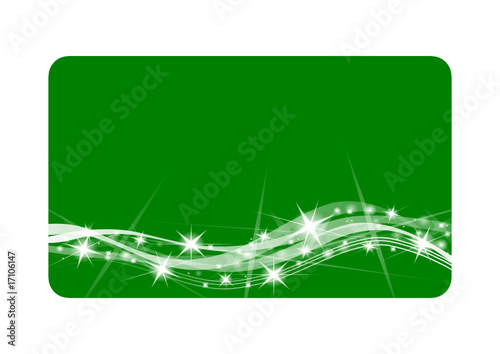 christmas green card