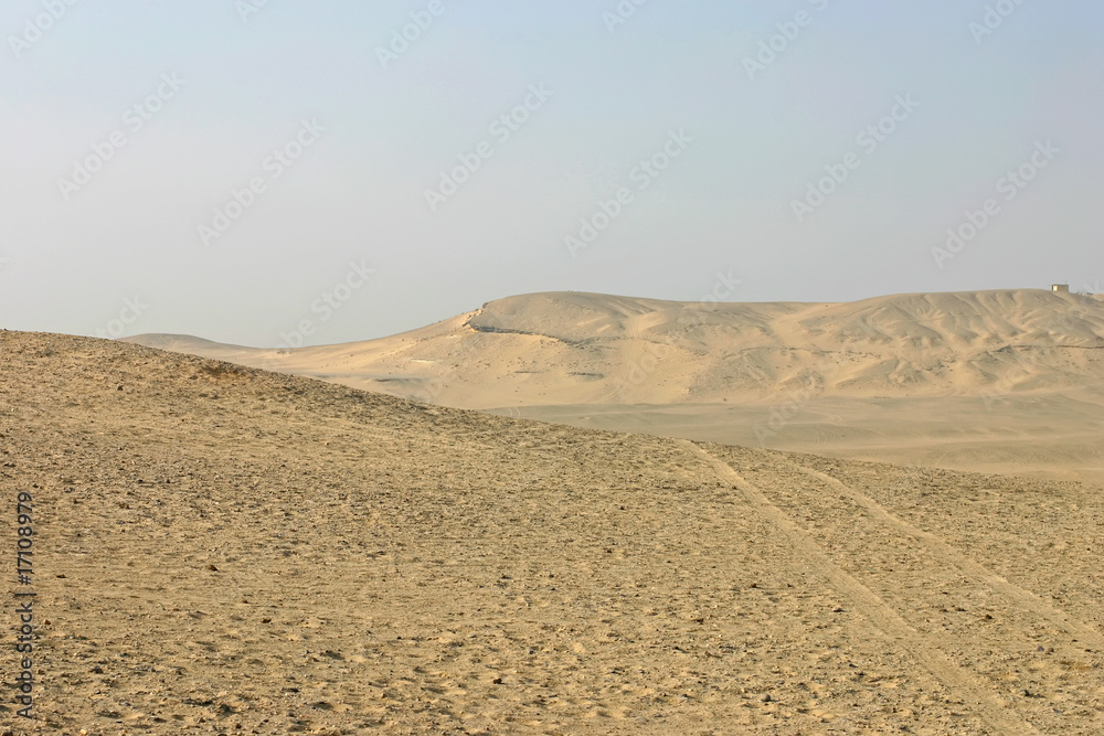 Egyptian desert in Giza