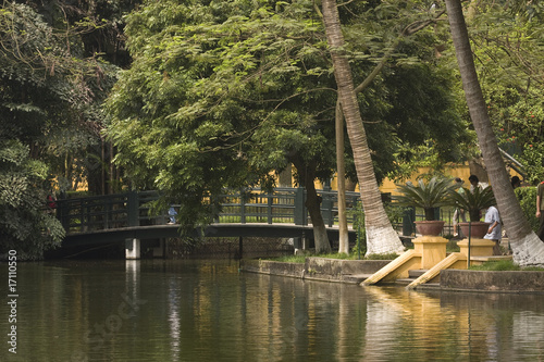 Ho Chi Minh's Vestige In The Presidential Palace Area at Hanoi, capital of Vietnam