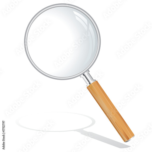 wooden magnify