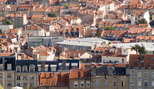 vue de toits de maisons