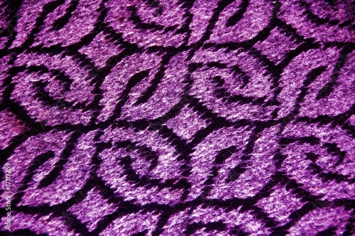 Purple fabric