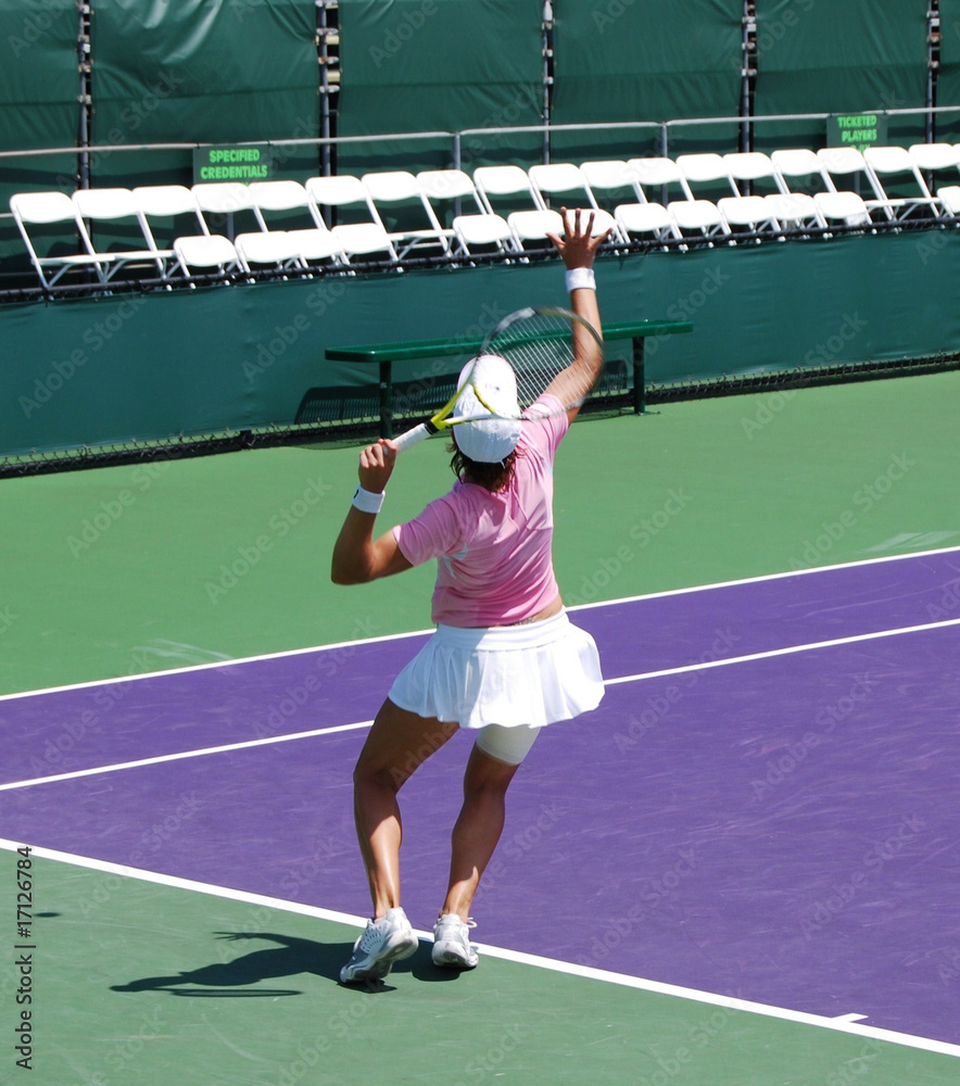 Woman Pro Tennis Player