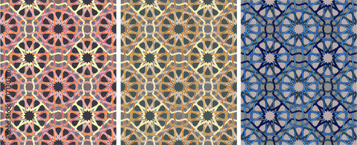 ornament of geometric pattern