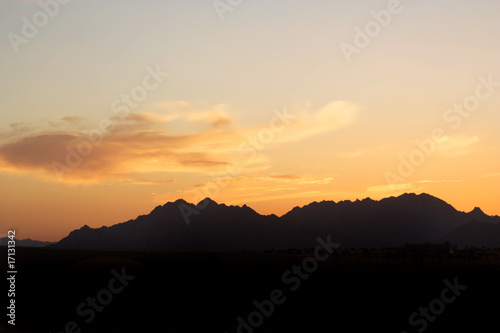 Sunset in Egypt