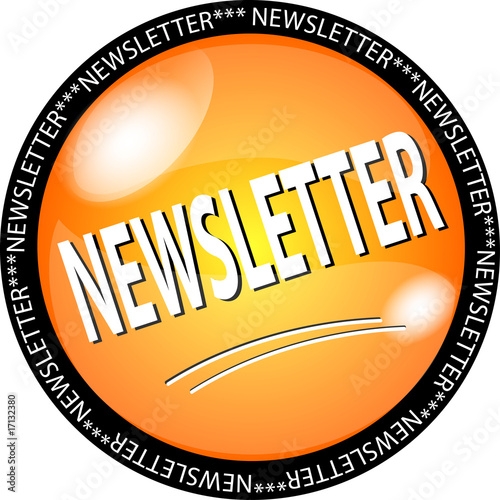 illustration - newsletter button gelb