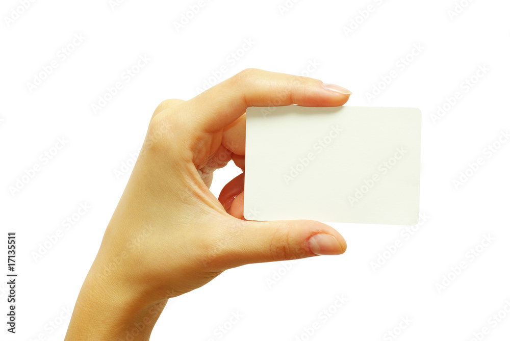Obraz premium card blank