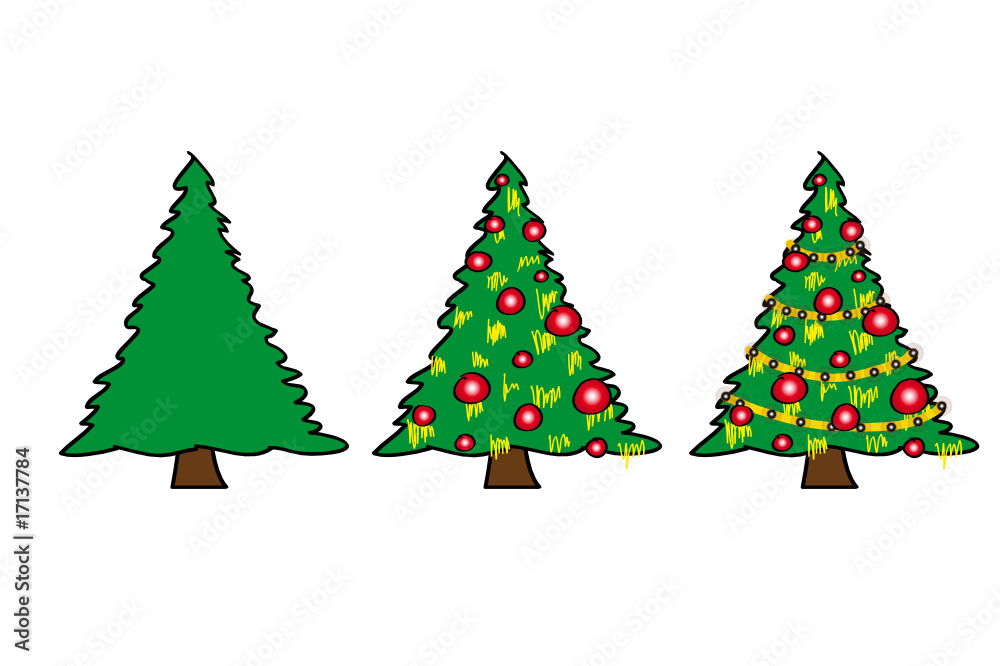 Fototapeta premium tannenbaum abc