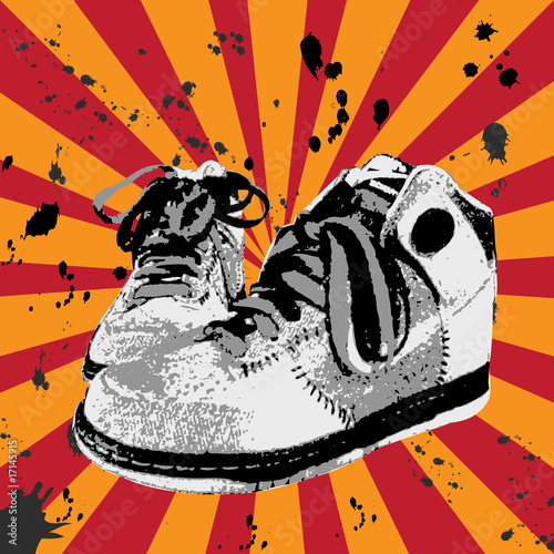 Grunge shoes