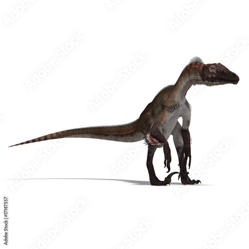 Dinosaur Utahraptor © Ralf Kraft