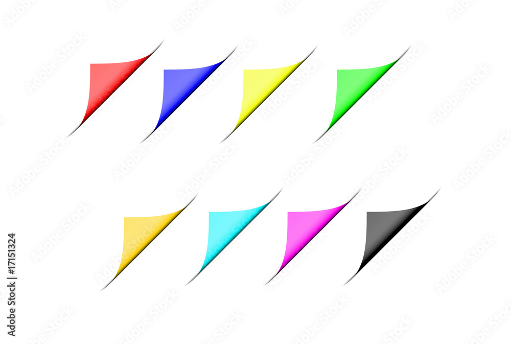 Curled Page Corners