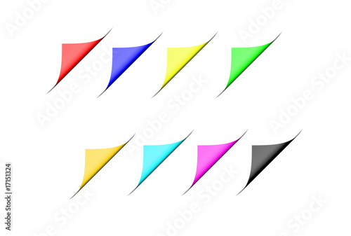 Curled Page Corners