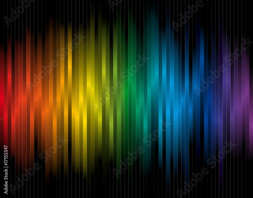 Colorful vector background with spectrum lines photo